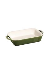 Staub Ceramique Fırın Kabı | Seramik | 20 X 16 Cm | Fesleğen