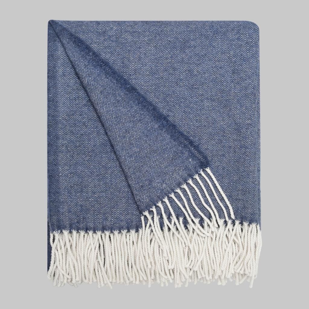 Sarev Noya 130x170  Throw, .Mavi