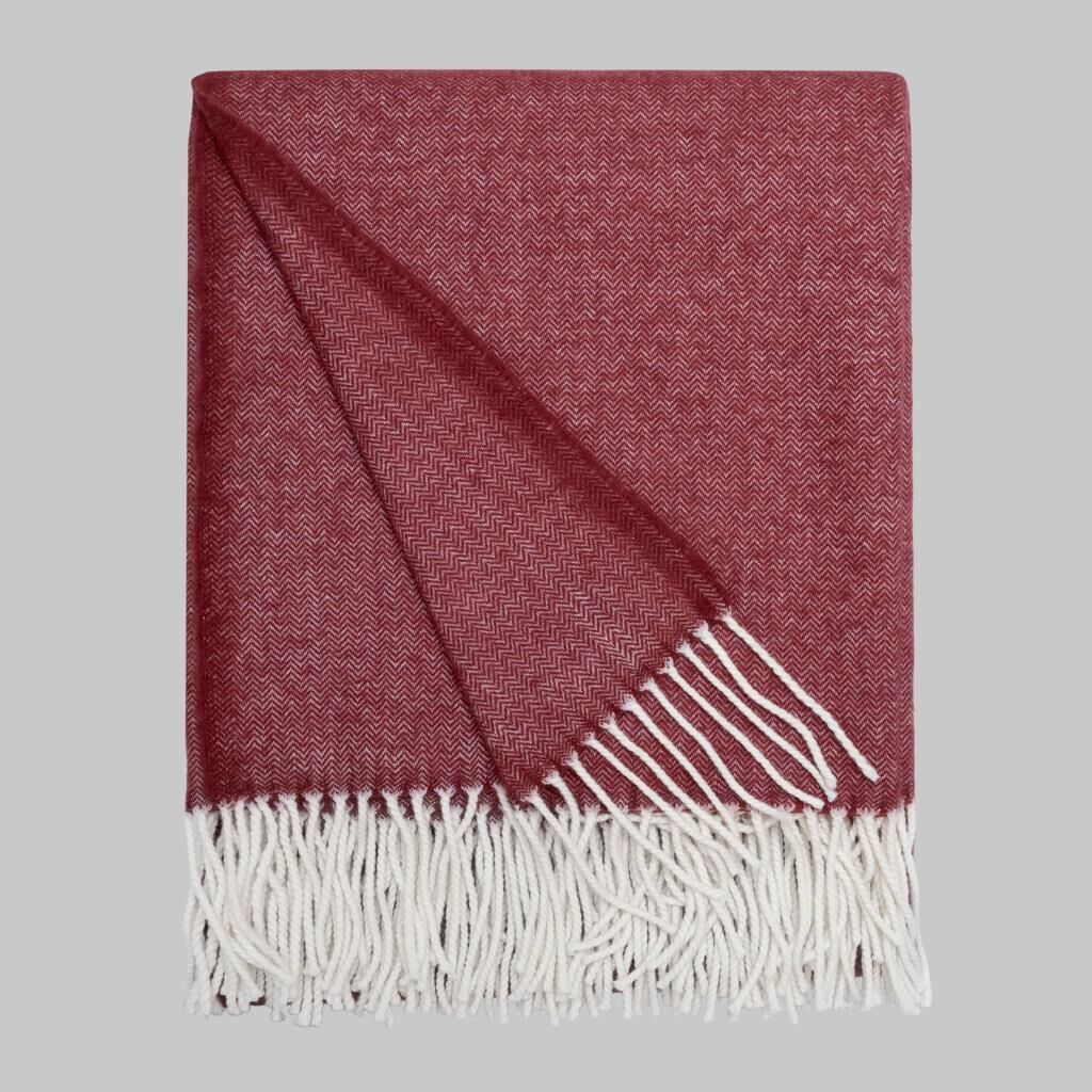 Sarev Noya 130x170  Throw, .Kırmızı