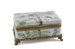 Mikasa Moor Polly Mavi Porselen Dik Kutu 23x16x11cm