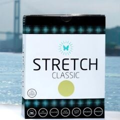Stretch Tek Kişilik Lastikli Çarşaf Yeşil