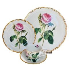 Thun Ofellia Rose 19 Parça Pasta Seti