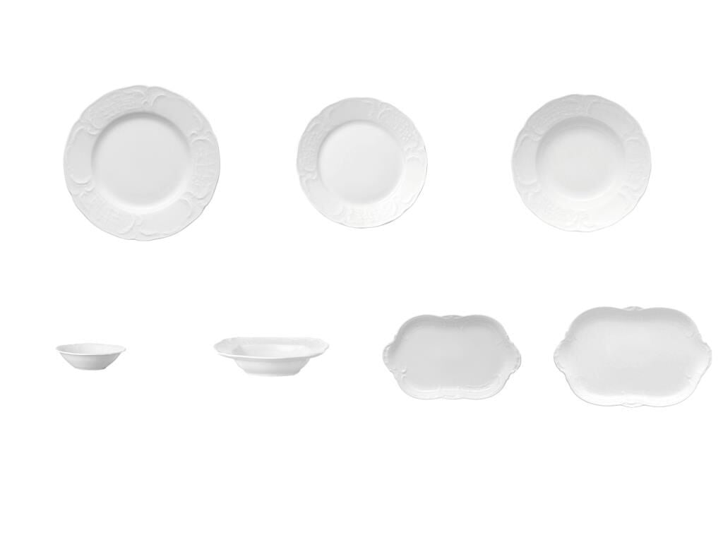 Rosenthal Sanssoucı Weıss 51 Parça Yemek Takımı