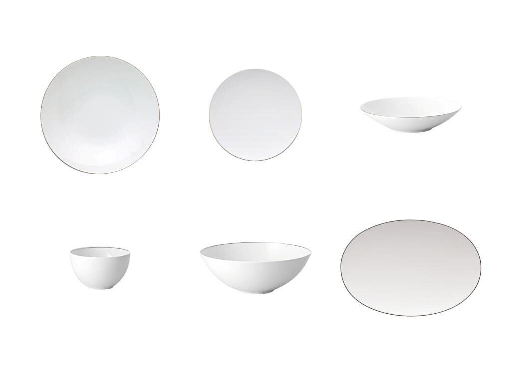 Rosenthal Tac Platın 51 Parça Yemek Takımı