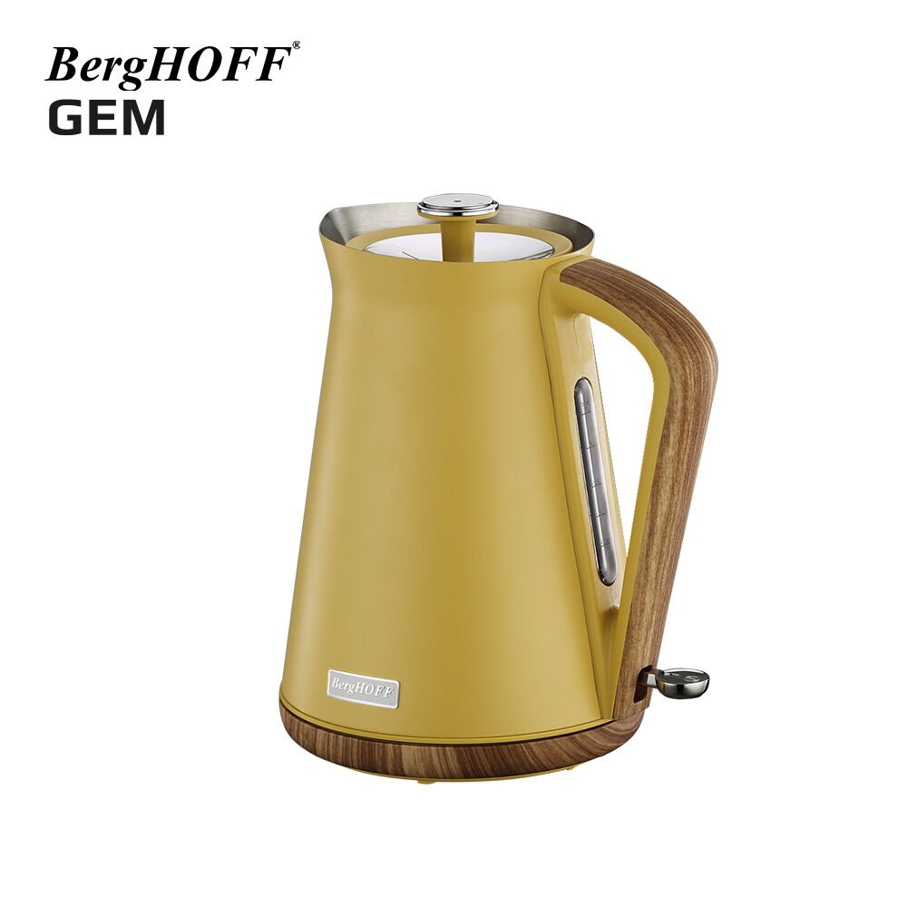 Berghoff Gem Natural 1.7 Litre Sarı Su Isıtıcısı