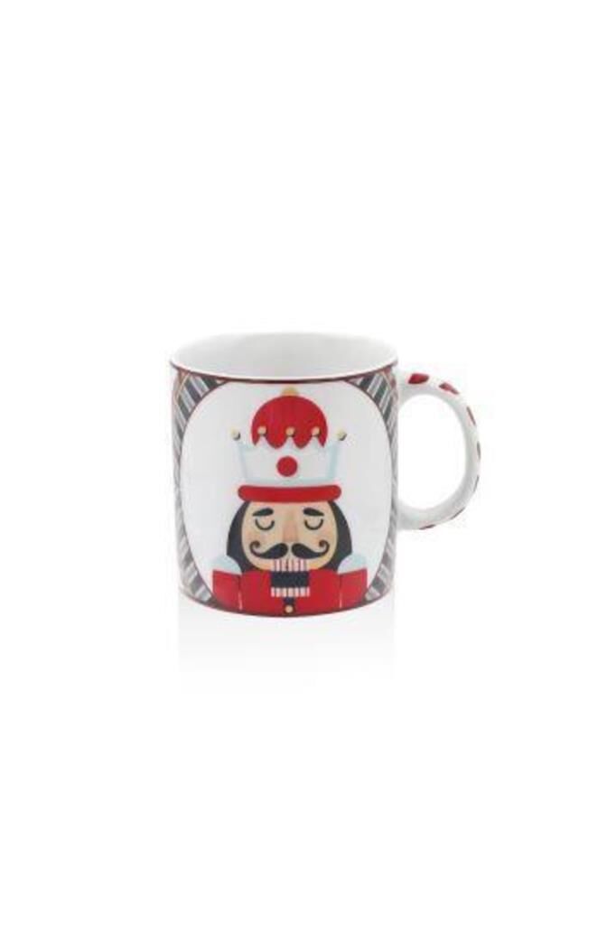 The Mia Yılbaşı Nutcracker Kurşun Asker Stoneware Kupa 300Ml New043