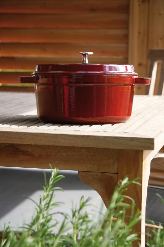 Staub La Cocotte Döküm Tencere | Bordo | 29 Cm | 4,25 L | Oval