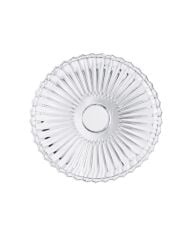 Royking Yuvarlak Cam Sunum Tabağı 33cm Şeffaf