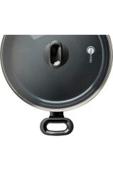 Greenpan Torino Thermolon Seramik Yapıştırmaz 28Cm Basık Tencere