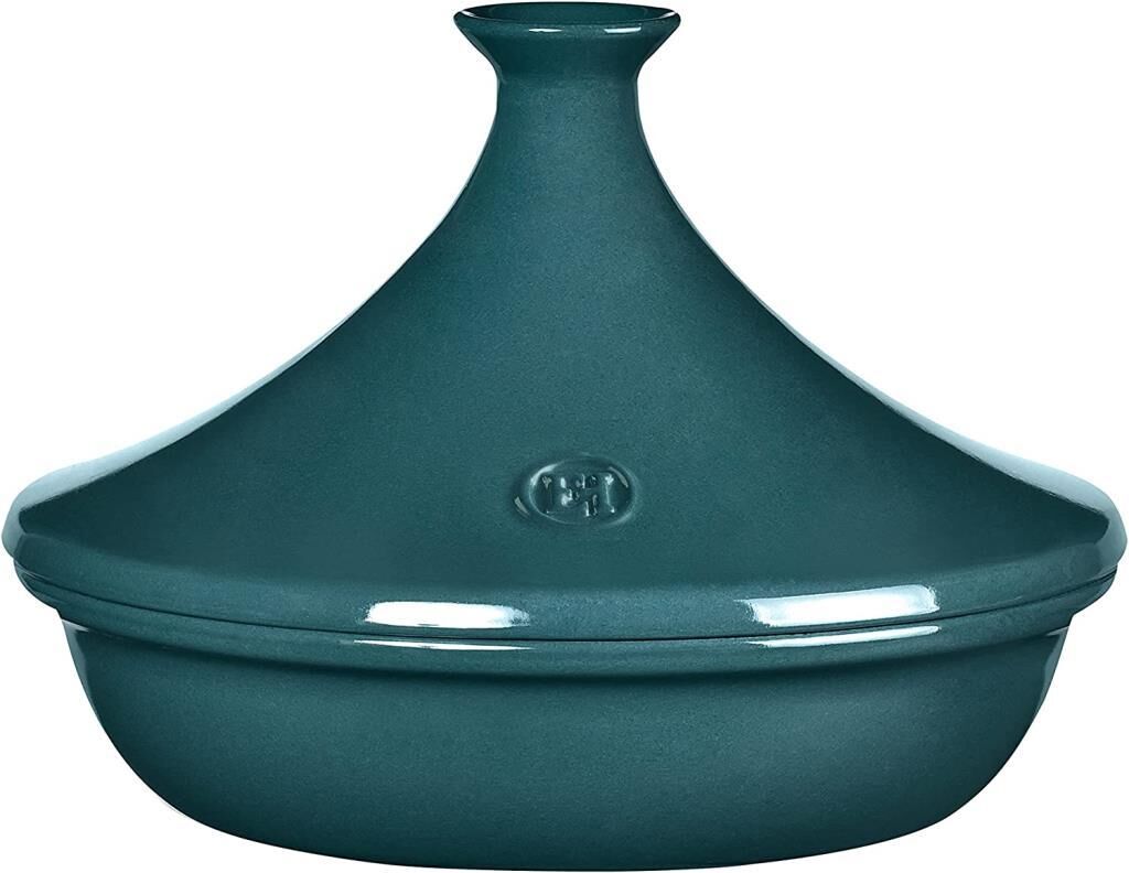Emile Henry  Tajin 27 Cm 3 Lt  Mavi-Feu Doux