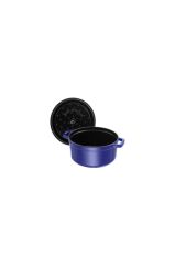 Staub La Cocotte Döküm Tencere | Koyu Mavi | 28 Cm | 6,75 L | Yuvarlak