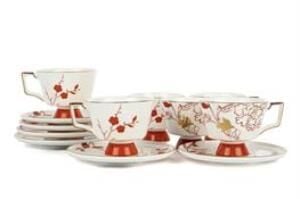Mikasa Moor Poppy 6lı Kahve Fincanı Seti 90cc