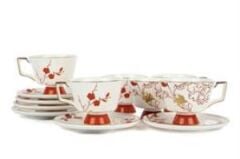 Mikasa Moor Poppy 6lı Kahve Fincanı Seti 90cc