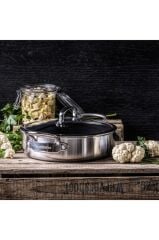 Greenpan Premiere Thermolon Seramik Yapıştırmaz 26Cm Basık Tencere