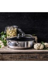 Greenpan Premiere Thermolon Seramik Yapıştırmaz 26Cm Basık Tencere