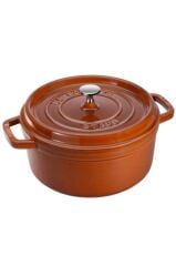 Staub La Cocotte Döküm Tencere | Tarçın | 28 Cm | 6,75 L | Yuvarlak