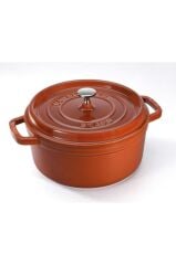 Staub La Cocotte Döküm Tencere | Tarçın | 24 Cm | 3,8 L | Yuvarlak