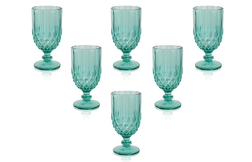 Lucky Art Daısy 6Lı Cam Kadeh Seti