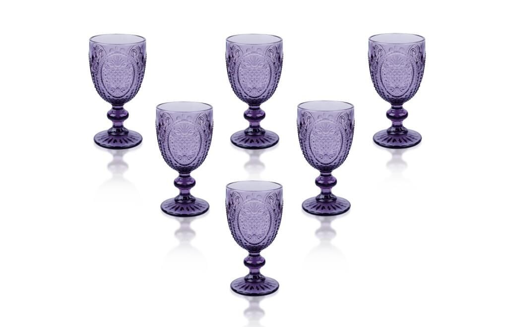 Lucky Art Clarıssa 6Lı Cam Kadeh Seti
