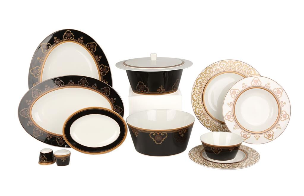 Royal Canterbury Armenta Bone 60 Parça Yemek Takımı