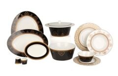 Royal Canterbury Armenta Bone 60 Parça Yemek Takımı