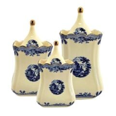 Lucky Art Margaret New Bone 3Lü Kavanoz Seti