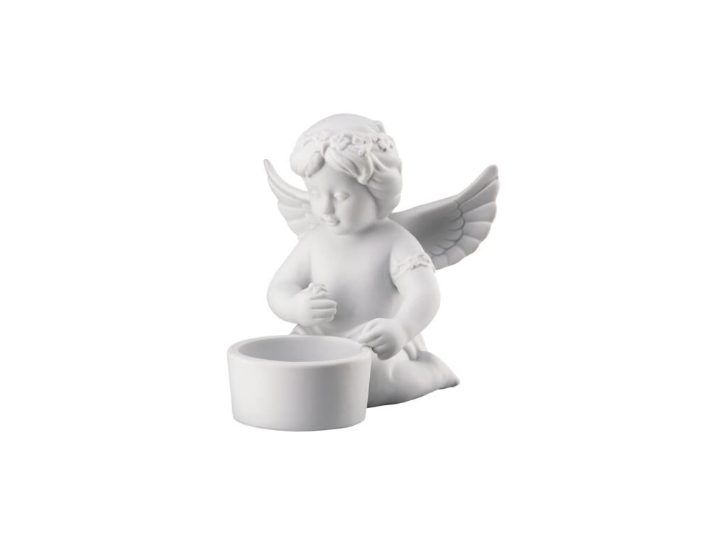 Rosenthal Angel with Floral Wreath 2 - 10 cm