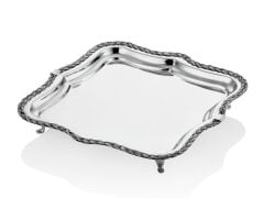 Lamedore Halatlı Tepsi 33x33x5cm