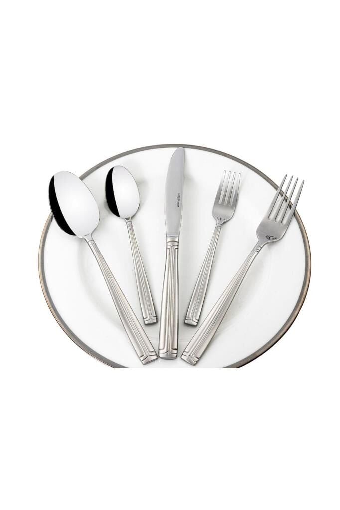 Mikasa Moor Dritto Silver 30 Parça Çatal Kaşık Bıçak Seti