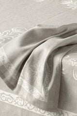 Sarev Minerva Bej Pamuk-Keten 2'Li Peçete 45*45 Cm