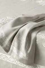 Sarev Minerva Bej Pamuk-Keten 2'Li Peçete 45*45 Cm