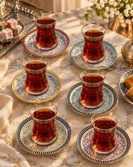 Sandro Moreno 1453 Mandala 6lı Çay Seti
