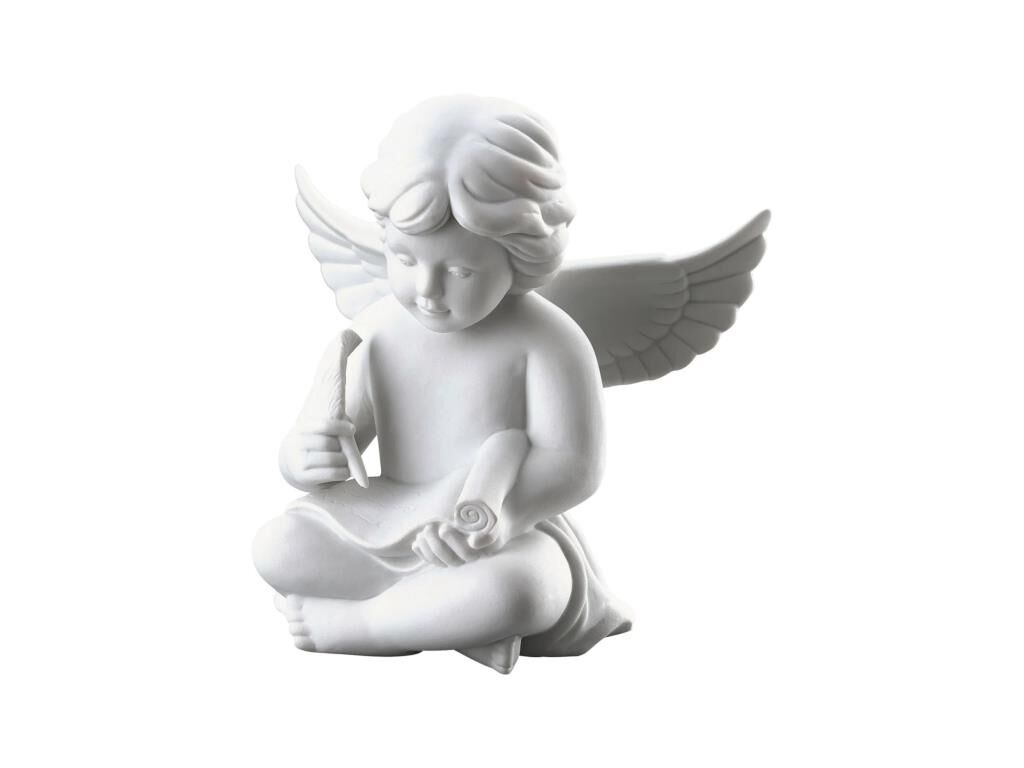 Rosenthal Angel with Scroll 14 cm