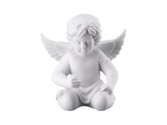 Rosenthal Angel with Floral Wreath 14 cm