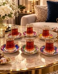 Sandro Moreno 1898 Holi 6lı Optik Çay Seti