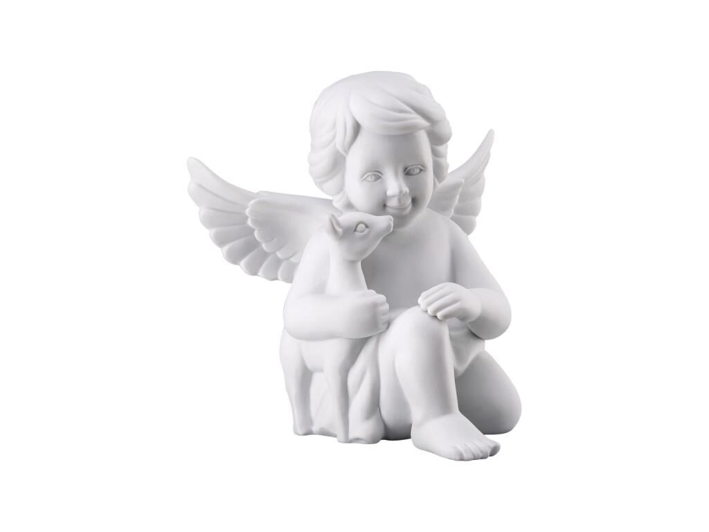 Rosenthal Angel with Bambi 14 cm