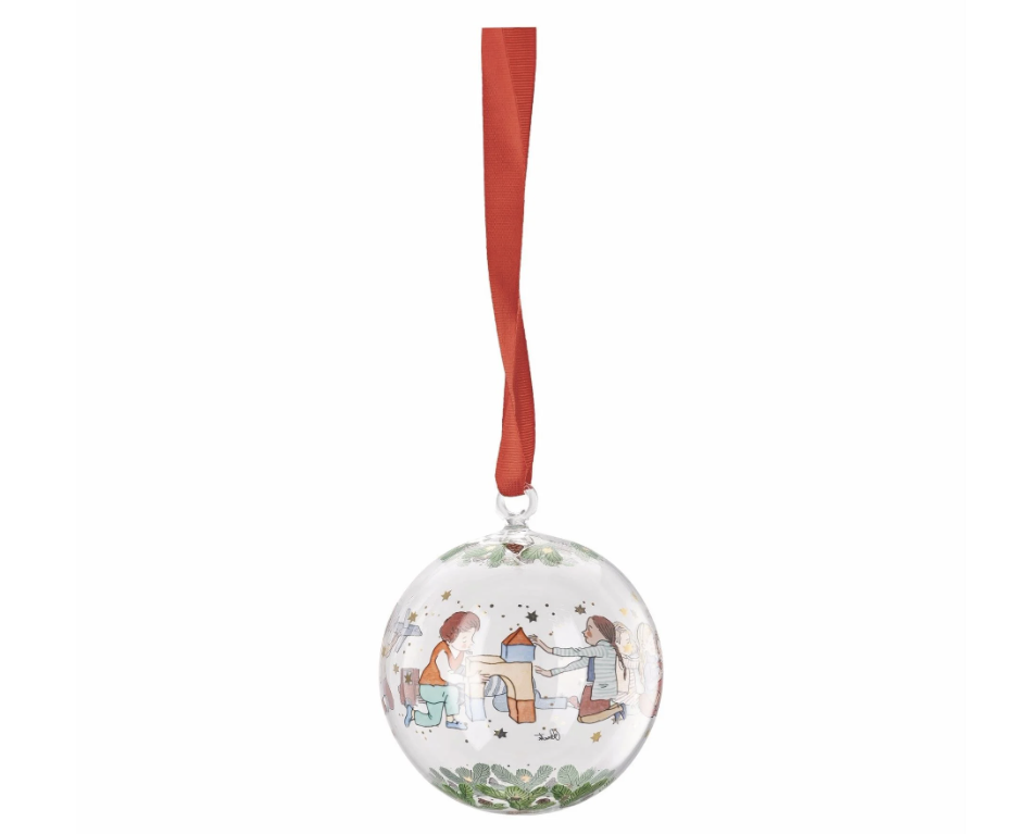 Hutschenreuther Ağaç Süsü Cam Top Kristallkugel 2025