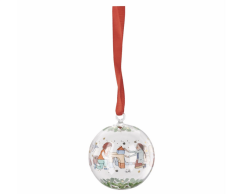 Hutschenreuther Ağaç Süsü Cam Top Kristallkugel 2025