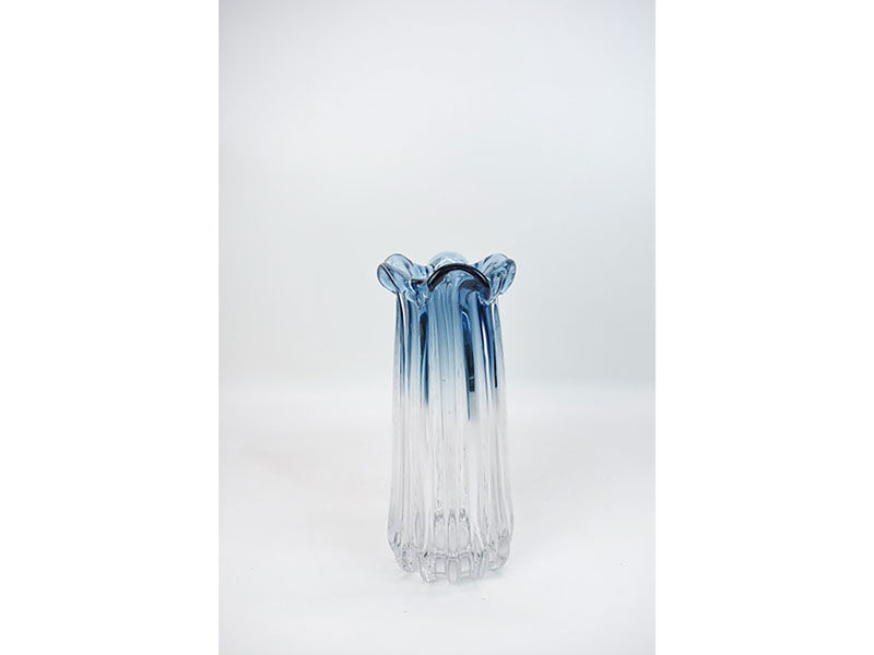 Lamedore Fold Büyük Boy Blue Vazo 12x12x32cm