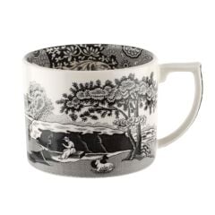 Spode Black Italıan  Çay Fincanı Ve Tabağı 280 Ml