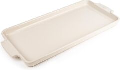 PEUGEOT APPOLIA SERAMİK SUNUM TEPSİ EKRU 40 CM