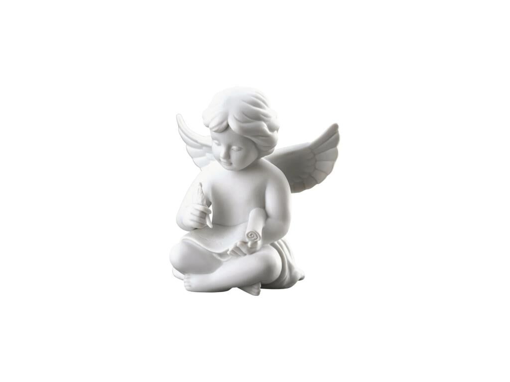 Rosenthal Angel with Scroll 10 cm