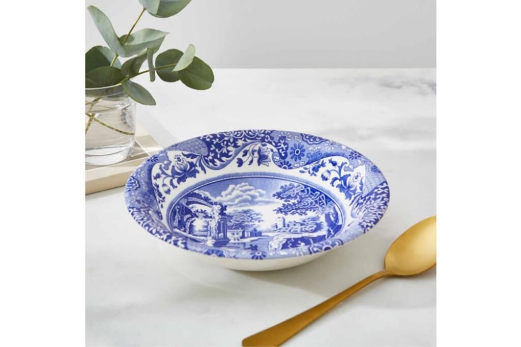 Spode Blue Italıan 4Lu 20 Cm Derin Tabak Seti (As)