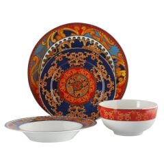 Lucky Art Clarıssa Bone 24 Parça Yemek Takımı