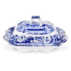 Spode Blue Italian 30 Cm Kapaklı Sunum Tabağı