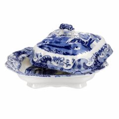 Spode Blue Italian 30 Cm Kapaklı Sunum Tabağı