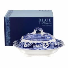 Spode Blue Italian 30 Cm Kapaklı Sunum Tabağı