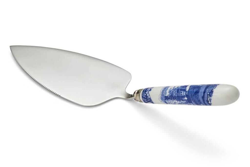 Spode Blue Italıan 25 Cm Porselen Saplı Spatula