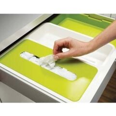 Joseph Joseph 85043 Genişletilebilir Çekmece Düzenleyicisi Beyaz - Yeşil