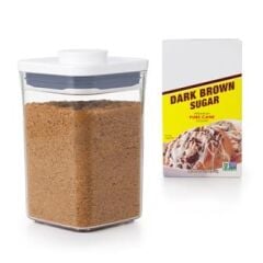 Oxo Pop Küçük Kare - Kısa - 1,1 Qt /1 L